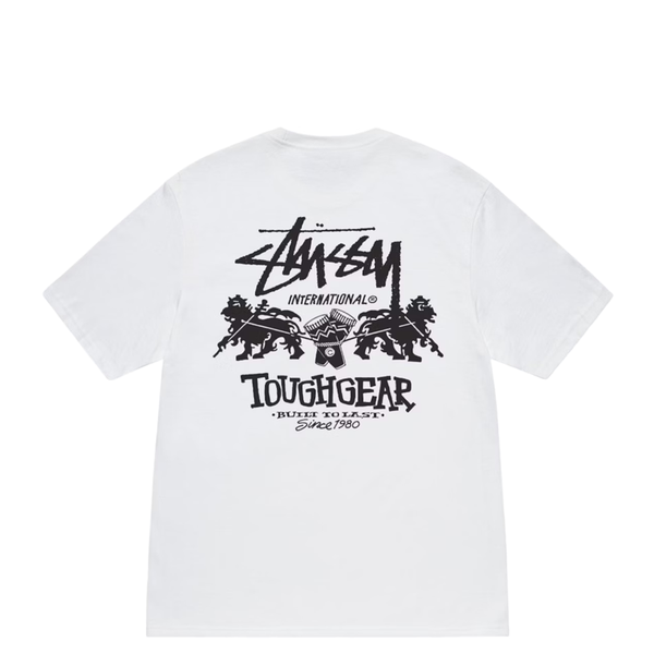 TOUGH GEAR INTERNATIONAL TEE WHITE