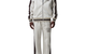 PIN TUCK TRACK TOP STONE/BROWN
