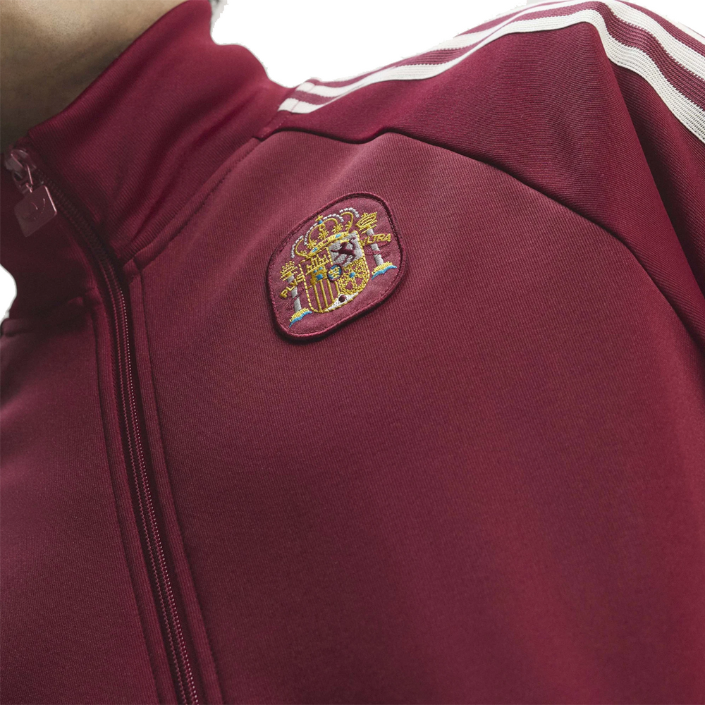 SPAIN ORIGINALS TRACK TOP BURGUNDY