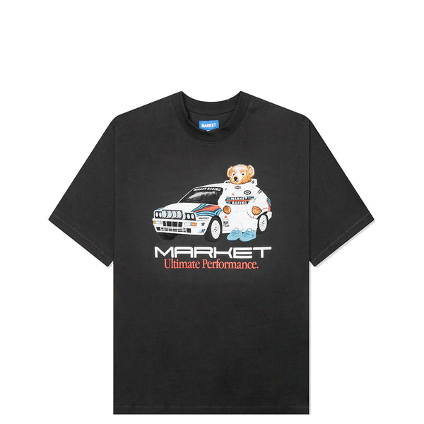 ULTIMATE RALLY T-SHIRT WASHED BLACK