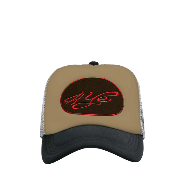 SIGNATURE TRUCKER HAT BROWN / RED