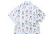 TEDDY STRIPED SHORT SLEEVE WOVEN SHIRT MULTI/BLUE