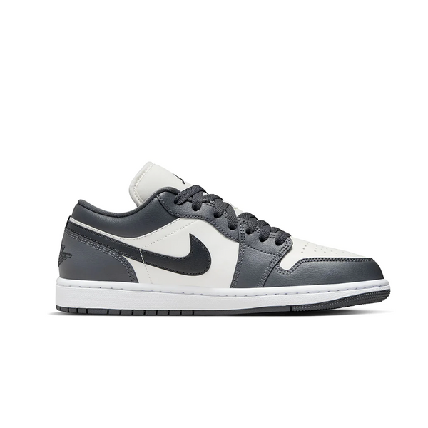 WOMEN'S AIR JORDAN 1 LOW DARK GREY