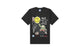SMILEY HEAD IN THE GAME T-SHIRT LAVÉ NOIR