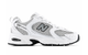 530 WHITE / SILVER METALLIC & BLACK