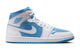 AIR JORDAN 1 MID SE WHITE/LEGEND BLUE