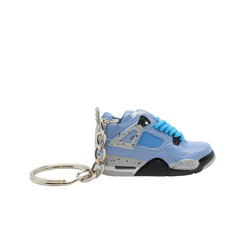 AJ4 SNEAKERS UNIVERSITY BLUE KEYCHAIN