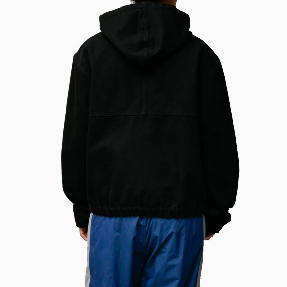 WORK JACKET UNLINED CANVAS BLACK