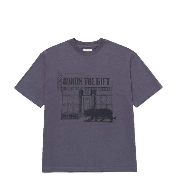 BARBERSHOP T-SHIRT GREY