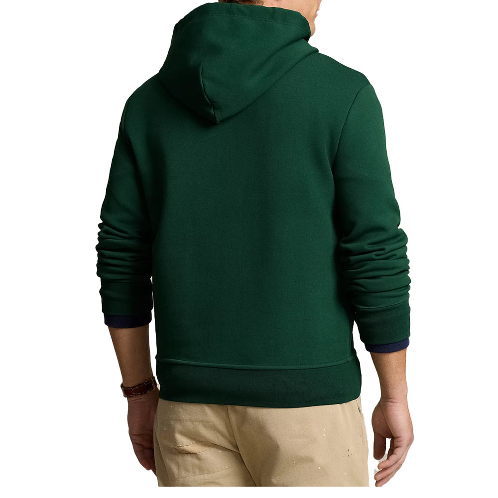 DOUBLE KNIT FULL ZIP HOODIE GREEN