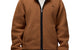 JORDAN FLIGHT HIGH-PILE FLEECE JACKET ARCHAEO BROWN