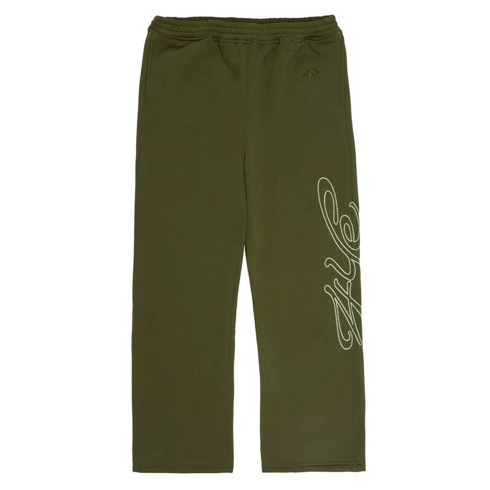 SIGNATURE WIDE PANT MOSS