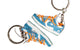 DUNK BLUE/ORANGE SNEAKER KEYCHAIN