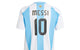 KIDS ARGENTINA 24 MESSI HOME JERSEY