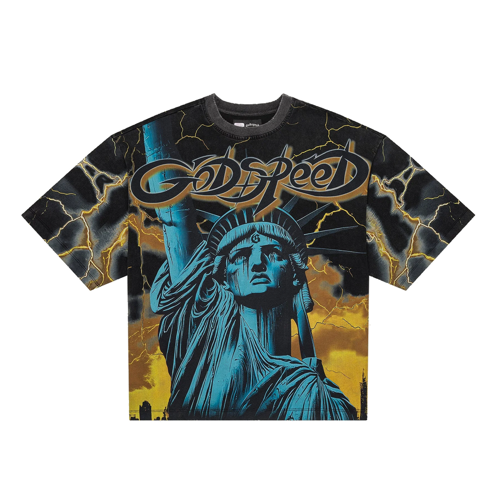 VOLTAGE T-SHIRT BLACK / YELLOW