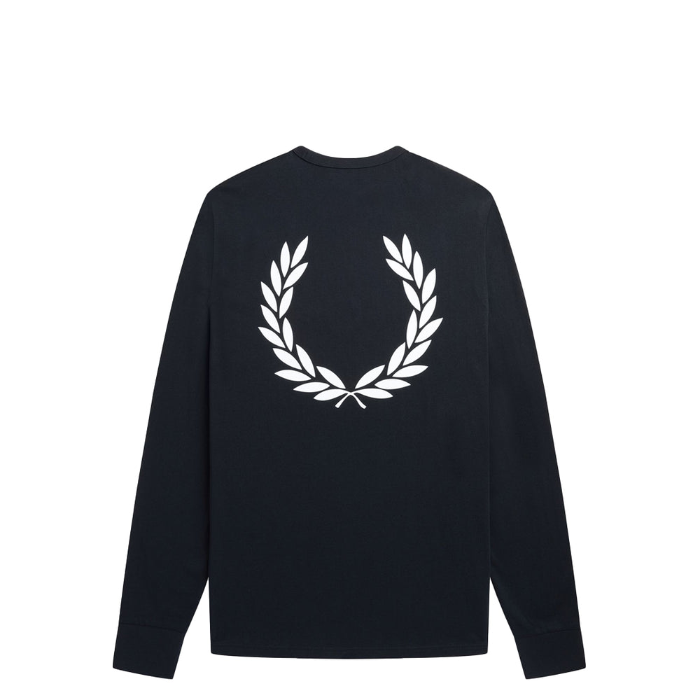 LONG SLEEVE FRED PERRY GRAPHIC SHIRT