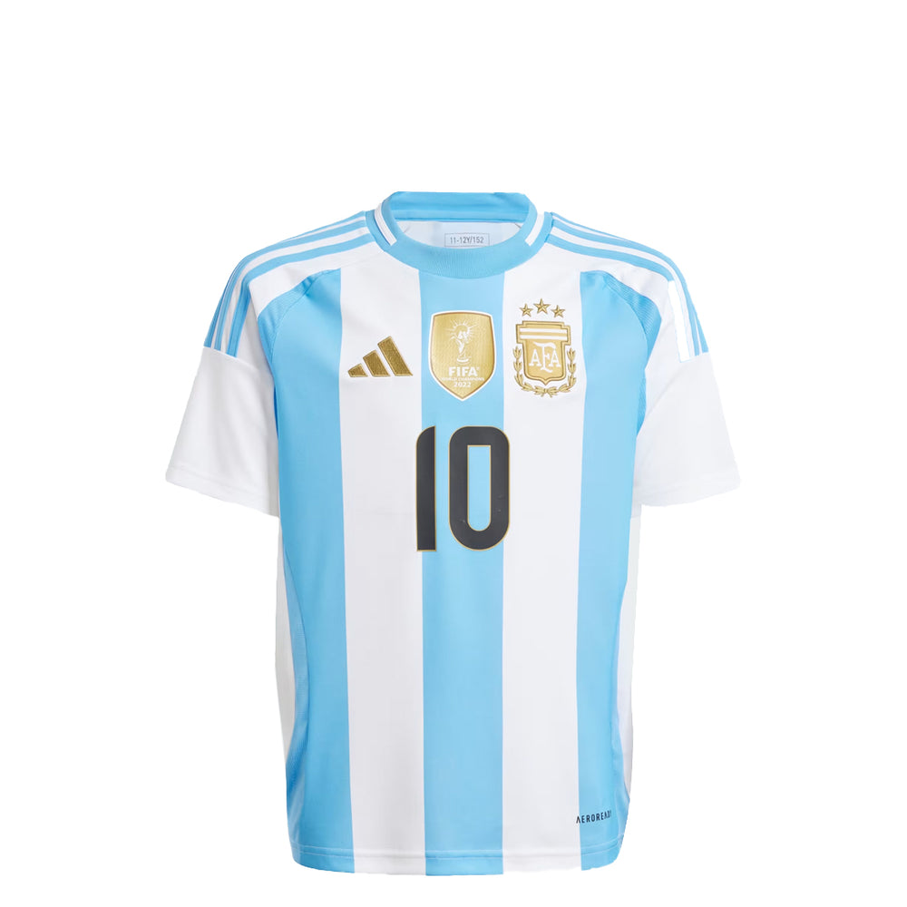 KIDS ARGENTINA 24 MESSI HOME JERSEY