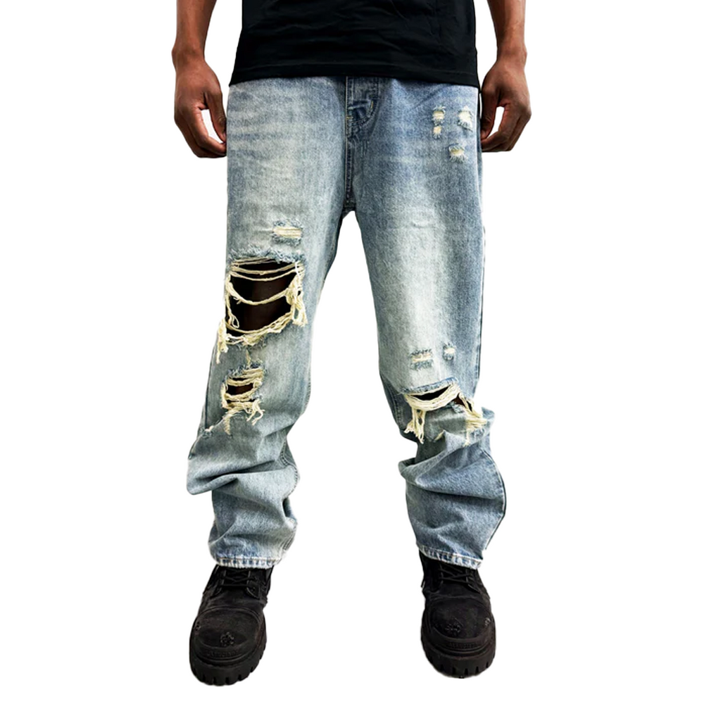 VINTAGE DESTRUCTION DENIM