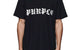 TEXTURED GOTHIC WORDMARK SHORT SLEEVE TEE