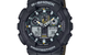 ANALOG DIGITAL RESIN STRAP BLACK DIAL QUARTZ MEN'S WATCH GA-100TU-1A3