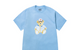 WATERCOLOR TEDDY T-SHIRT DUSK BLUE