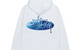 WAVE OVAL HOODIE ASH HEATHER