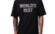 'WORLD'S BEST' JORDAN T-SHIRT BLACK