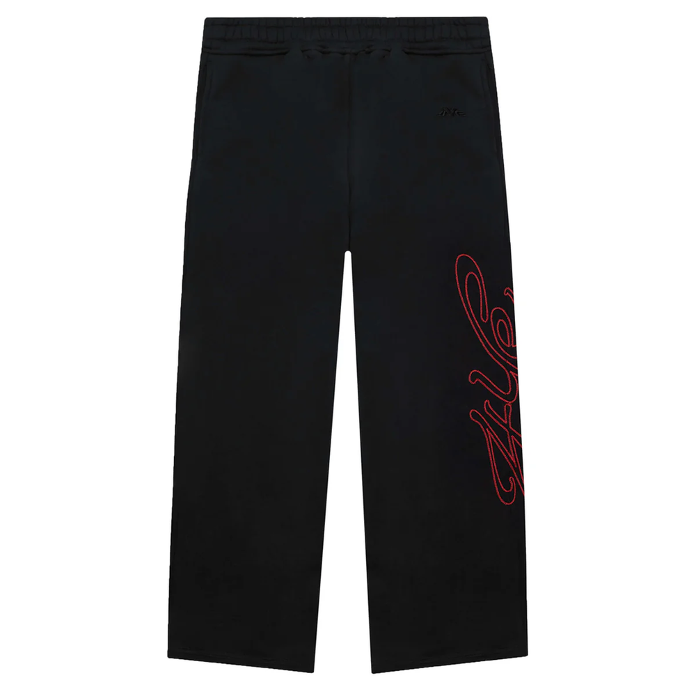 SIGNATURE WIDE PANT BLACK/RED