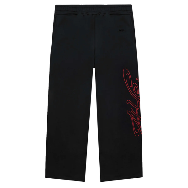 SIGNATURE WIDE PANT BLACK/RED
