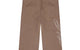 SIGNATURE WIDE PANT BROWN/ WHITE