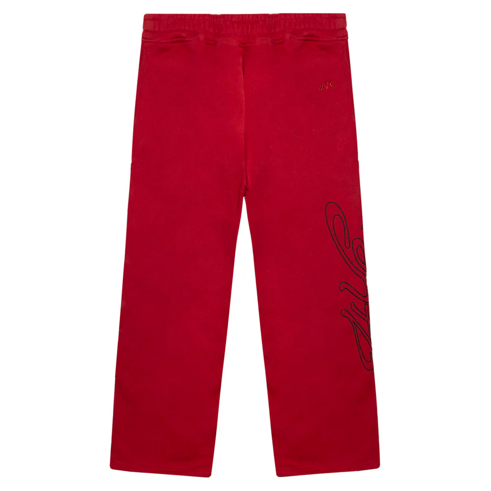 SIGNATURE WIDE PANT RED/ BLACK