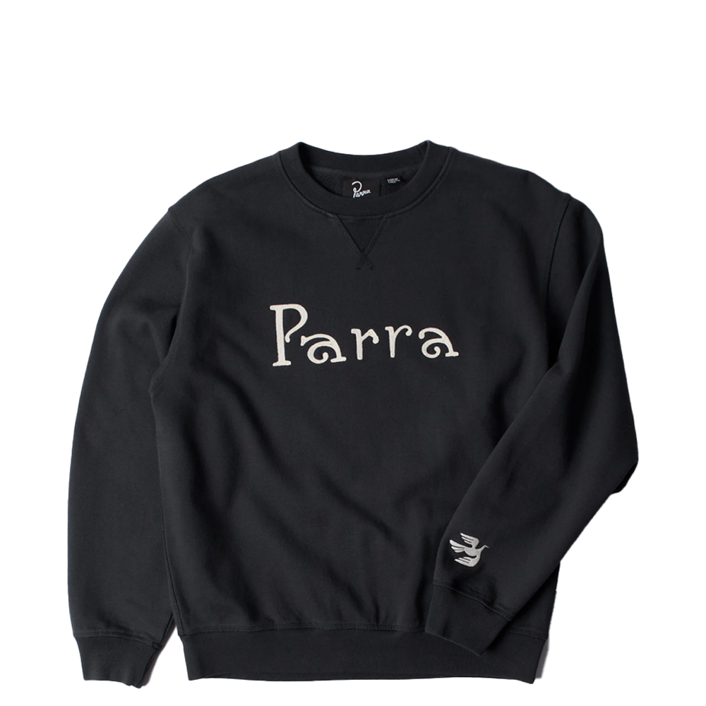 WEIRD TRAD LOGO CREWNECK SWEATSHIRT DARK NAVY