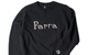 WEIRD TRAD LOGO CREWNECK SWEATSHIRT DARK NAVY