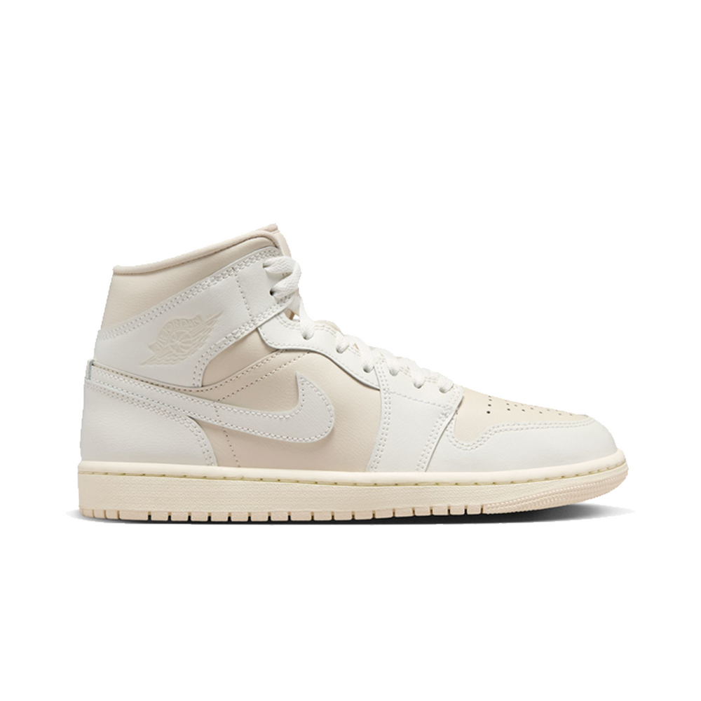 WOMEN'S AIR JORDAN 1 MID LEGEND LIGHT BROWN