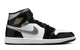 AIR JORDAN 1 MID SE BLACK/METALLIC SILVER