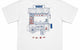LIMITED EDITION WOODBIRD X NRML "FOOD TRUCK" T-SHIRT WHITE
