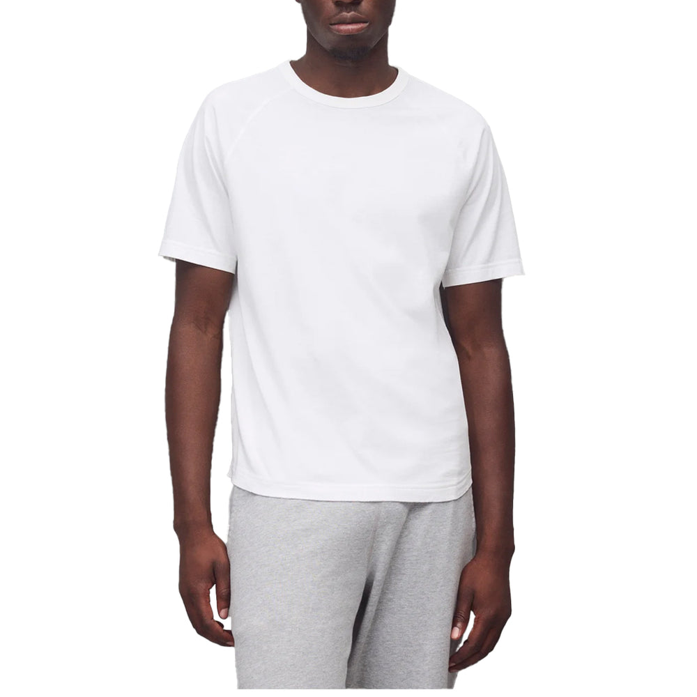 LIGHTWEIGHT JERSEY STANDARD RAGLAN TSHIRT WHITE