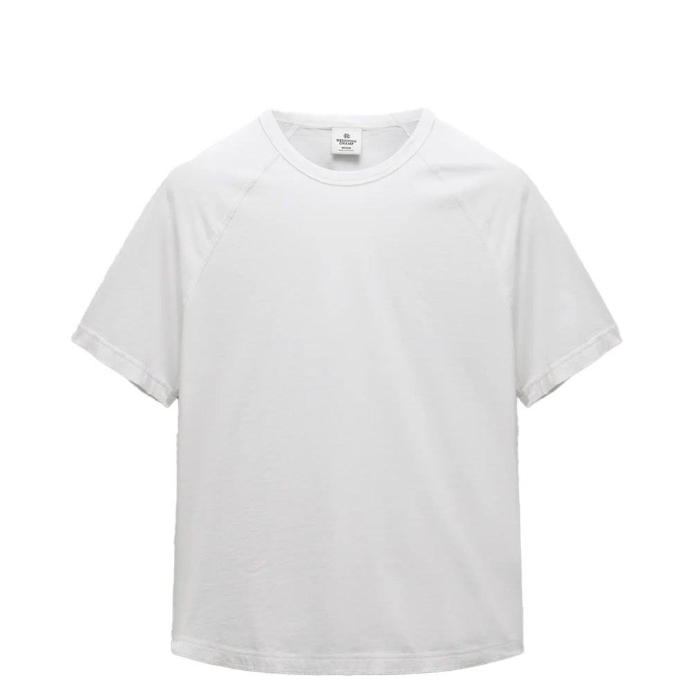 LIGHTWEIGHT JERSEY STANDARD RAGLAN TSHIRT WHITE