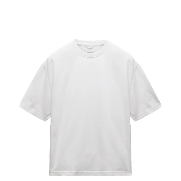 HEAVYWEIGHT JERSEY RELAXED TEE WHITE
