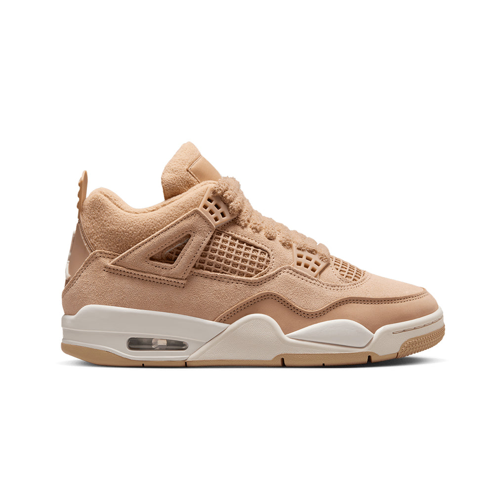 WOMEN'S AIR JORDAN 4 RETRO HEMP LIGHT/OREWOOD BROWN