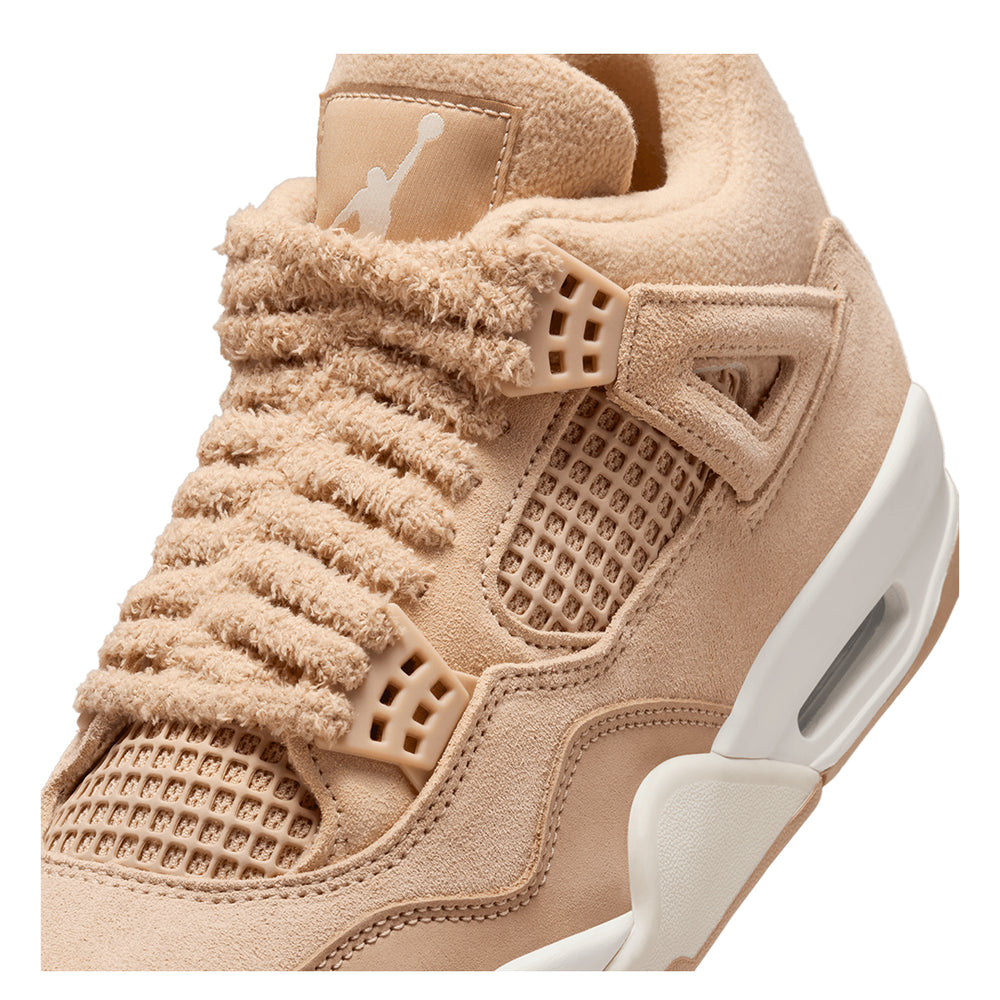 WOMEN'S AIR JORDAN 4 RETRO HEMP LIGHT/OREWOOD BROWN