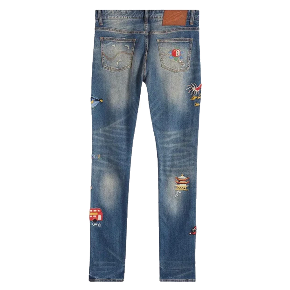 WORLD TOUR JEANS BLUEBERRY HAZE