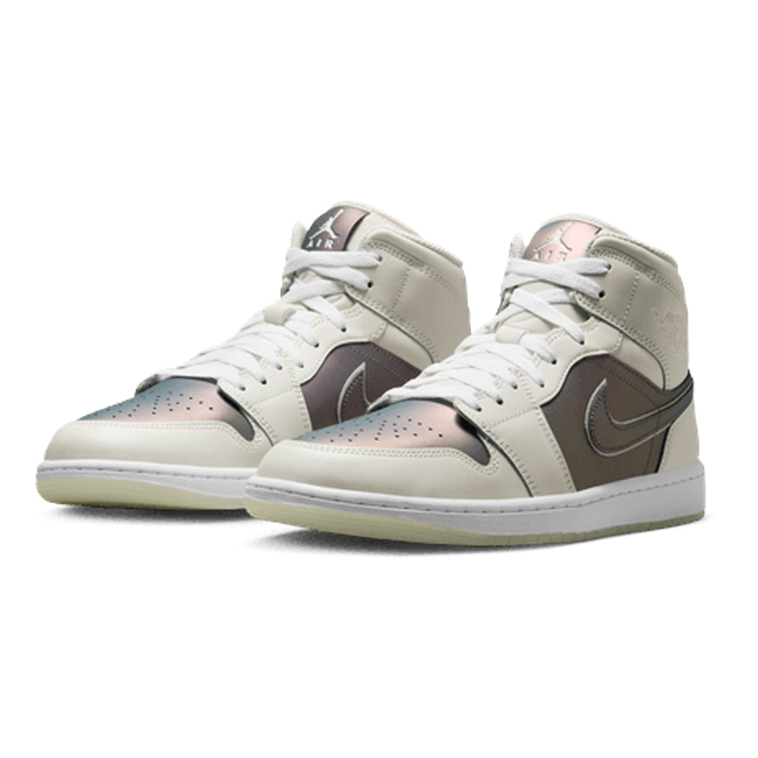 AIR JORDAN 1 MID SE PHANTOM/WHITE – NRML