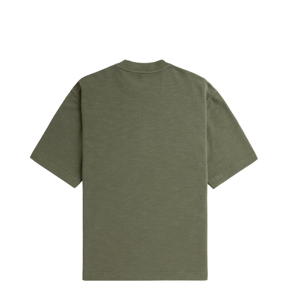 TEXTURED LOOPBACK T-SHIRT