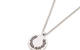 LAUREL WREATH PENDANT NECKLACE METALLIC SILVER