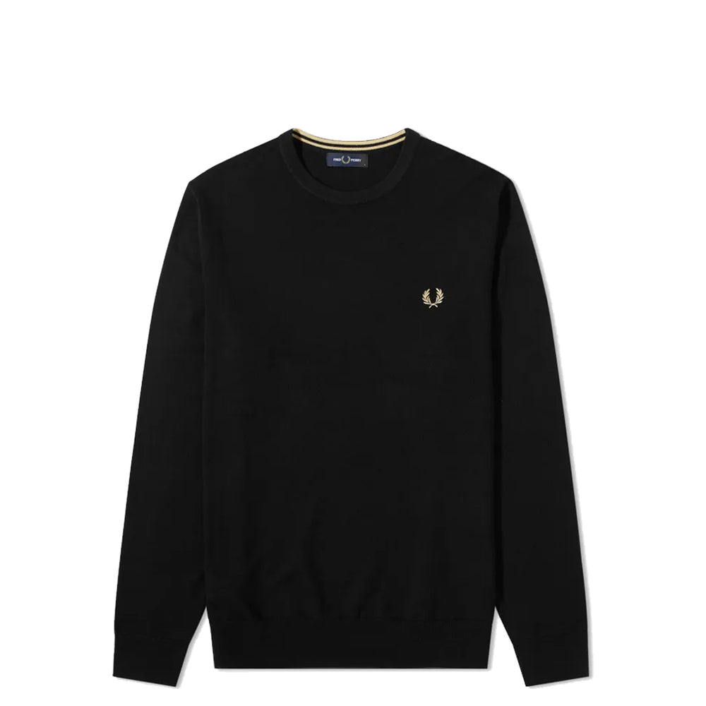 CLASSIC CREW NECK JUMPER BLACK