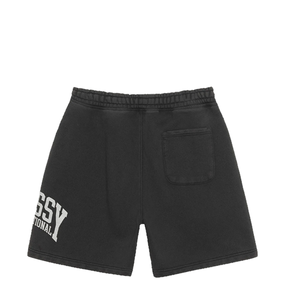 INTERNATIONAL FLEECE SHORT WASHED BLACK