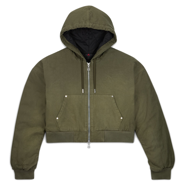 WOMEN'S JORDAN x TRAVIS SCOTT HOODED CANVAS JACKET