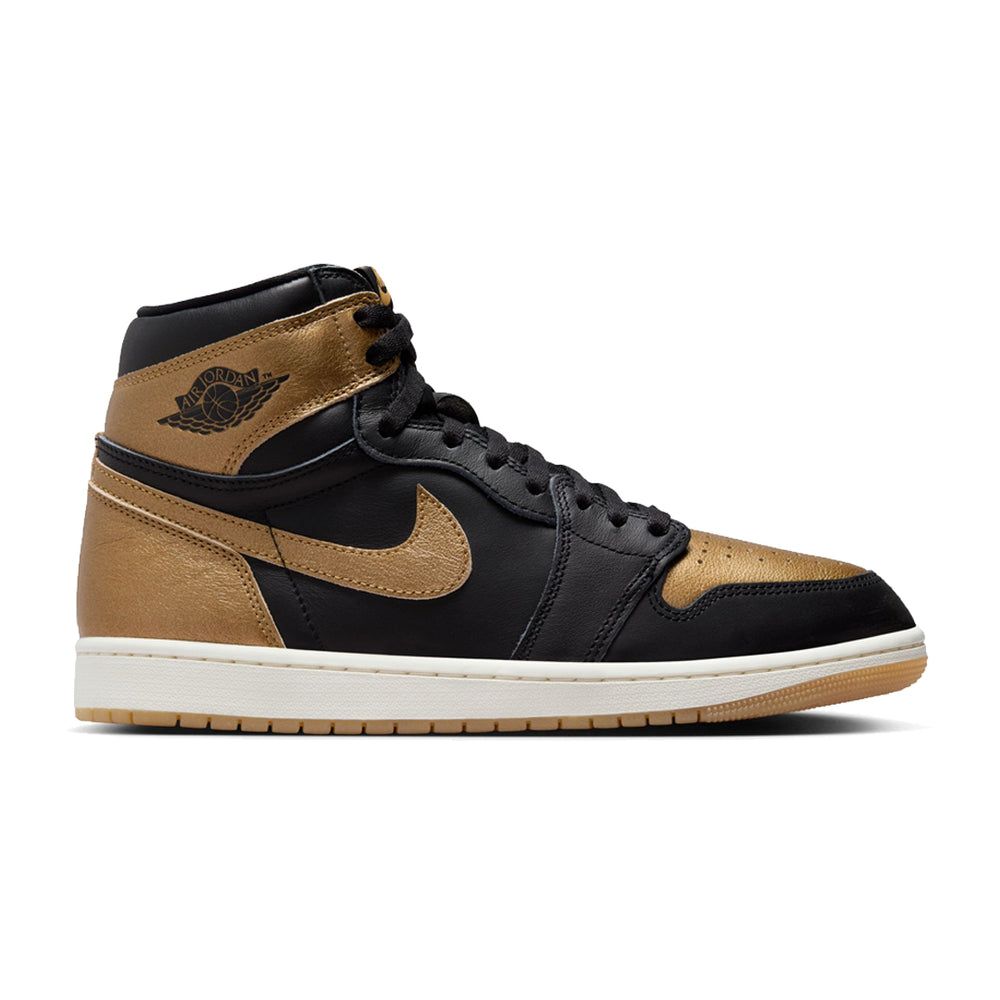 AIR JORDAN 1 RETRO HIGH OG "BLACK AND GOLD"