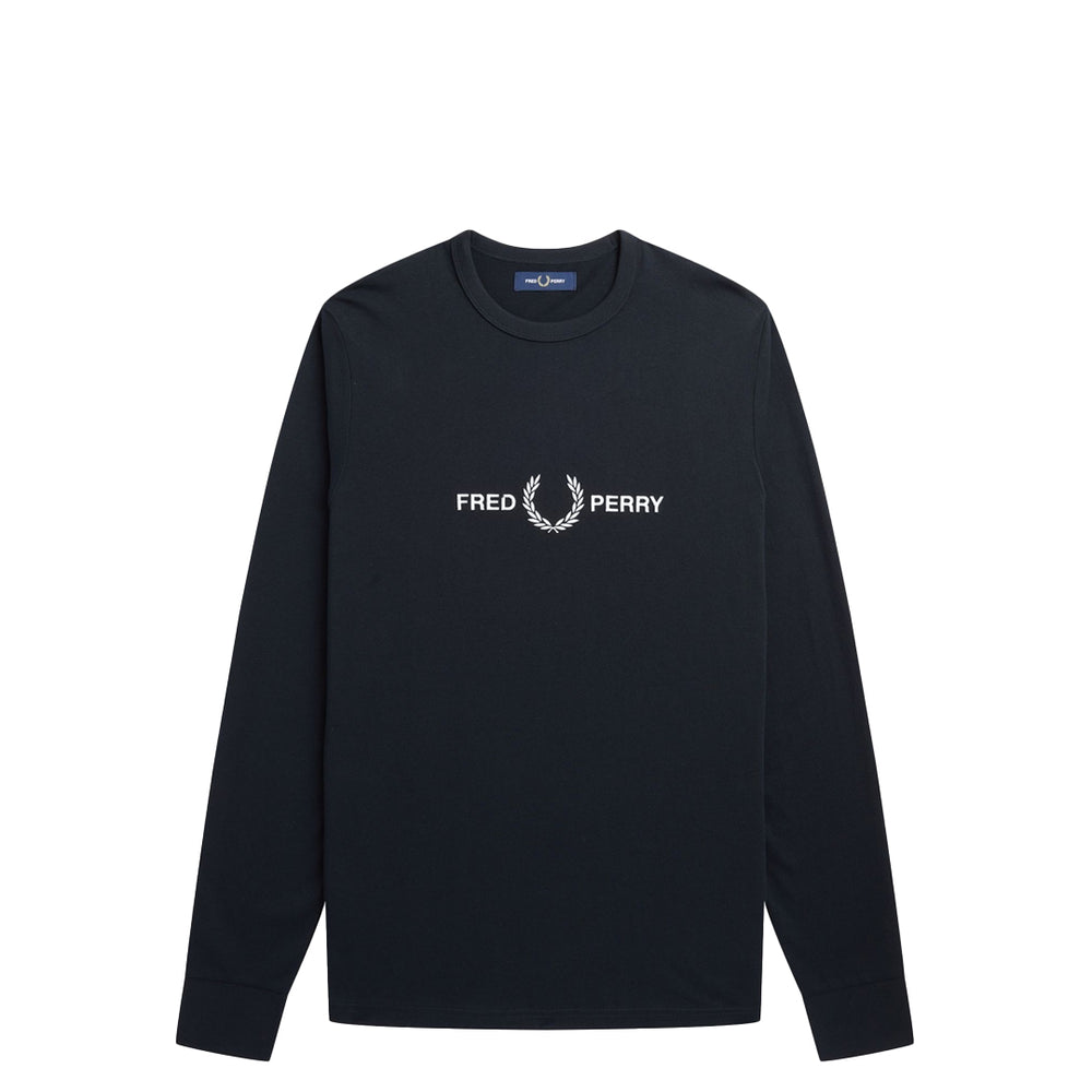 LONG SLEEVE FRED PERRY GRAPHIC SHIRT